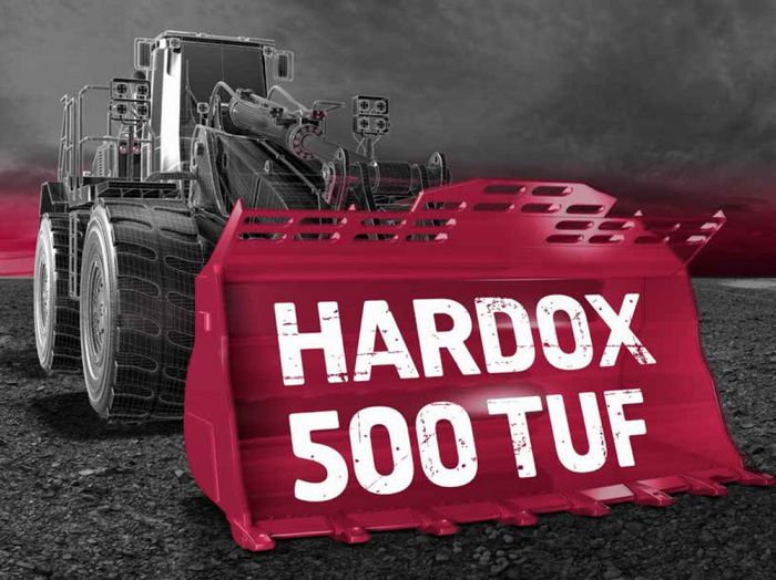 耐摩耗鋼板Hardox 500 Tuf