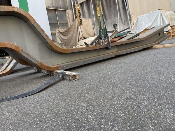 高張力鋼板STRENX700 リヤフレーム曲げ