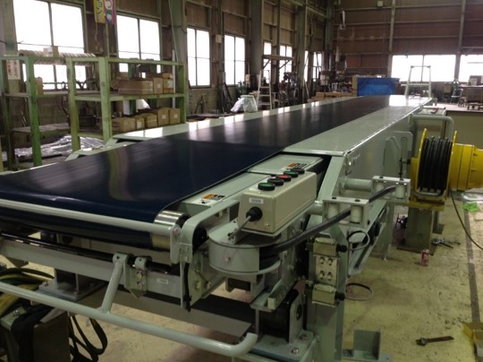 高張力鋼板STRENX700 伸縮コンベヤフレーム